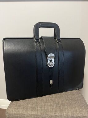 Mancini Leather Briefcase